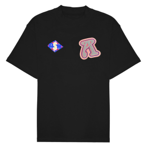 Ashluxe Patch Logo T-shirt Black
