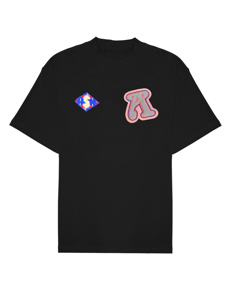 Ashluxe Patch Logo T-shirt Black